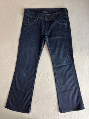 Hudson Signature Bootcut Jeans Women’s Dark Wash Flap Pocket ITEM2660